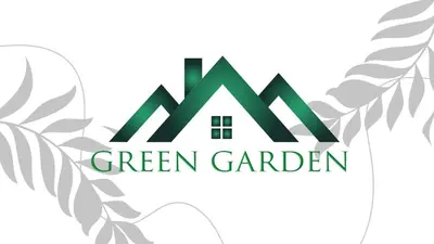 an image of a green garden logo at Green Garden Apartments in Surčin