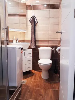 a bathroom with a toilet and a sink at Emili apartment in Belgrade