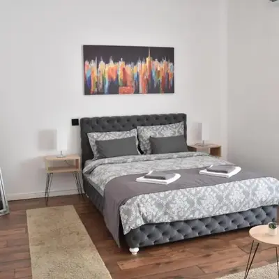 Apartment in Belgrade with small parking space