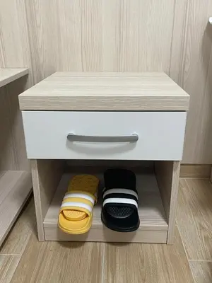 a drawer with two towels in a cabinet at home in superior如家 in Surčin