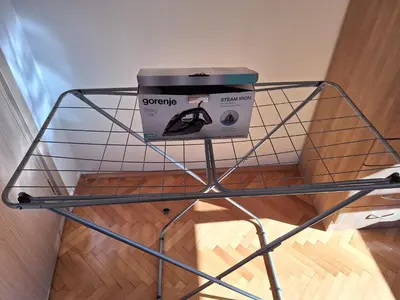 a box sitting on top of a wire rack at Temple saint sava in Dušanovac (historical)