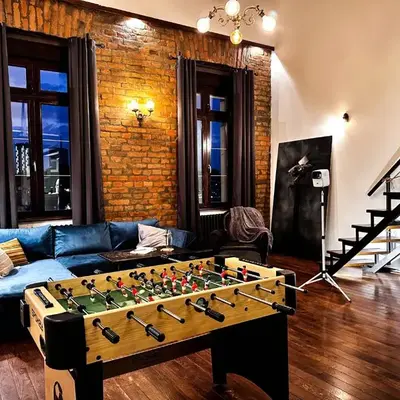 Loft with Cinema & Foosball Sava View Old Town