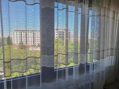 a view of a city from a window at RIVIJERA CITY in Belgrade