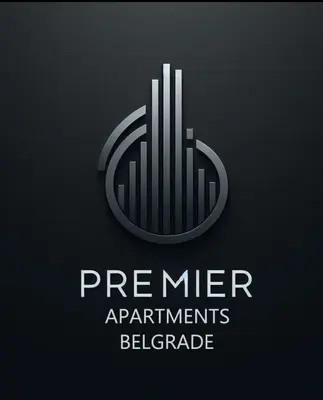 a logo for a premier apartments belapeake at Apartment Premier 1 A Blok in Belgrade