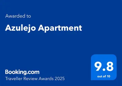 a blue sign with the words ayula appointment at Azulejo Apartment in Novi Beograd