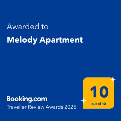 a yellow sign with the text wanted to modify appointment at Melody Apartment in Novi Beograd
