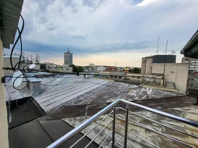 a view of the roof of a building at Belgrade Center Penthouse Duplex in Belgrade