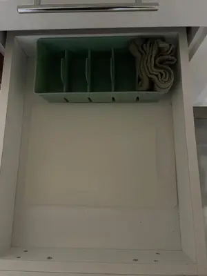 a cabinet with a snake on top of it at Urban Oasis Apartment in Sajmište