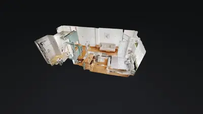 an overhead view of a space ship at Luka in Belgrade