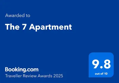 a blue sign that reads the appointment at The 7 Apartment - Modern Flat with Terrace near Parliament, Belgrade Center in Belgrade