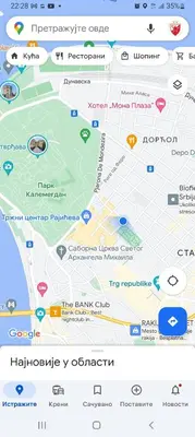a map of the city of vienna with various attractions at Top Studio in Belgrade