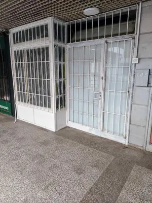 a group of glass doors in a building at IDILA SPA New Belgrade in Novi Beograd