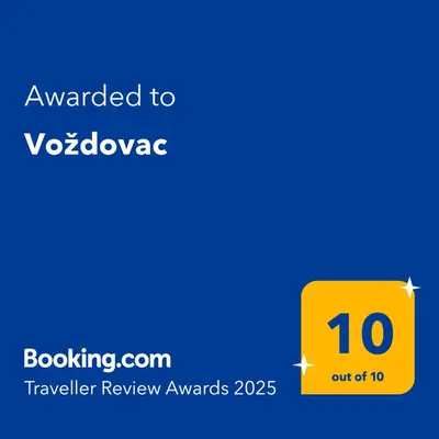 a yellow box with the text awarded to voxelaza at TikTok in Voždovac