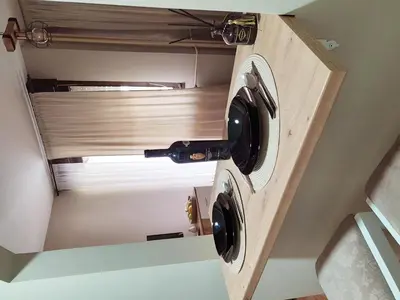 a washer and dryer in a room at HARMONY in Žarkovo