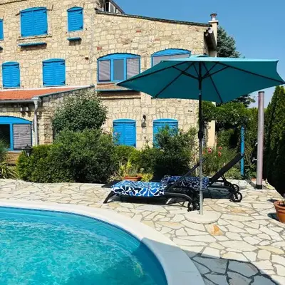 Stone villa in Fruška gora