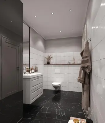 a bathroom with a toilet and a sink at Black Gallo Residences in Belgrade