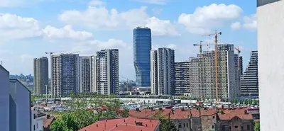 a view of a city with tall buildings at Spacious 3BDR Central apartment near Terazije & BW in Belgrade
