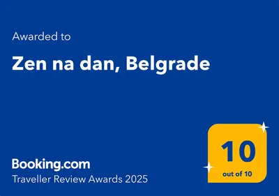 a yellow box with the words zen ma dan belgrade at Zen na dan, Belgrade in Belgrade