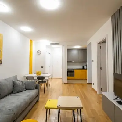 City Center - The Port Apartment with Terrace & Garage