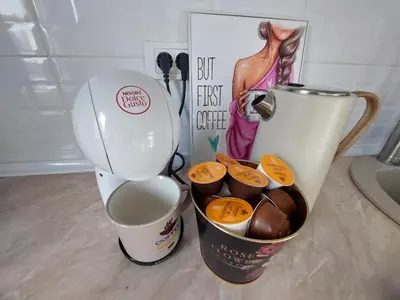 a blender and a cup full of chocolate at Nadja City Center in Belgrade