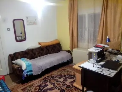a living room with a couch and a table at Teranuovo in Belgrade