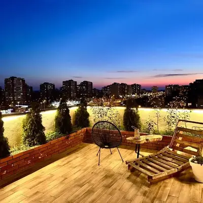 Golden Sunset Terrace Apartment Ana