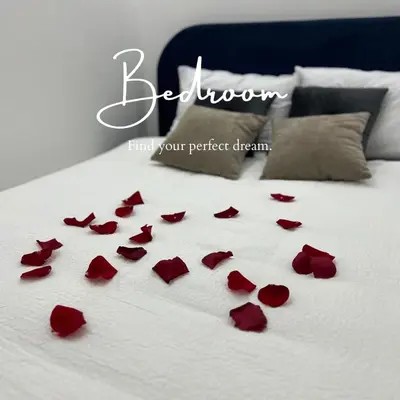 a bunch of red hearts on a bed at Relax In in Belgrade
