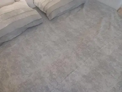 a bed with two pillows on top of it at Djordje in Belgrade