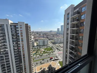 a view of a city from a window at BW Aqua Lux Premium Apartman in Belgrade
