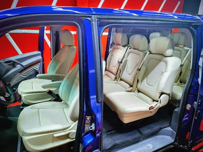a group of seats in the back of a van at Crassula Lux 2 in Surčin