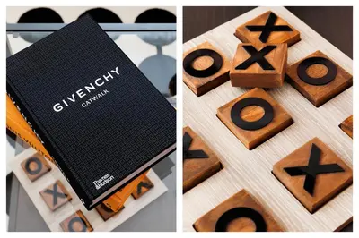 a book and wooden numbers on a table at Colored Happiness 115m2 with Balcony Old Town in Belgrade