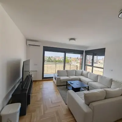 Airport sunset apartment
