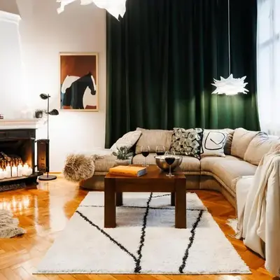 Fireplace Retreat 115m2 with Balcony Old Town