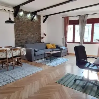 Fireplace apartment