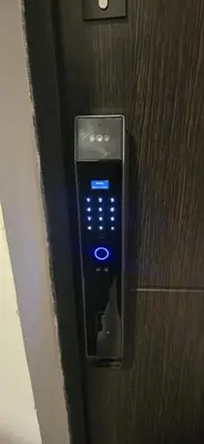 a close up of an electronic device on a wall at Apartman Fantazy spa BDSM in Zemun