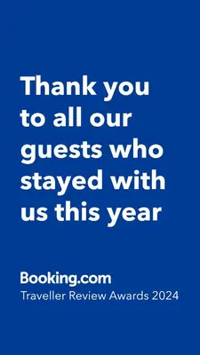 a blue background with the words thank you to all our guests who stayed with us at Apartment Angie in Belgrade