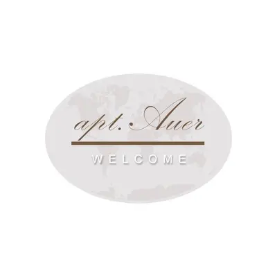 a label for a wine bottle with the text yetler welcome at Apartment Auer_Belgrade in Belgrade