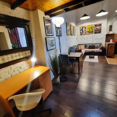 Authentic Belgrade Centre - Split Level loft with Patio in Courtyard