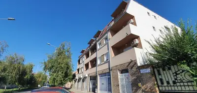 a building on the side of a street at Julija in Pančevo