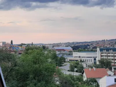a view of the city from our apartment at Apartman Talija in Arandjelovac
