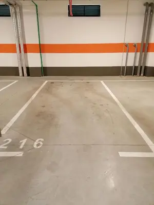 an empty gymnasium with an empty basketball court at Zemunske Kapije Yellow Gate in Novi Grad