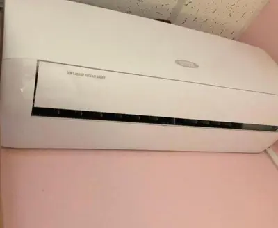 a white box sitting on top of a ceiling at Sara Apartment in Surčin