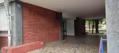 a building with a red brick wall at Spacious Loft with one bedroom and a big terrace in Belgrade