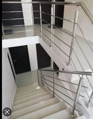 a set of stairs in a building at YOUR home in Belgrade