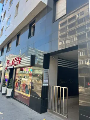 a store front of a building on a city street at Belgrade Center Apartment Lux IV in Belgrade
