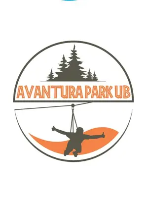 a logo for aparicio park up at Lux apartman Ub in Ub